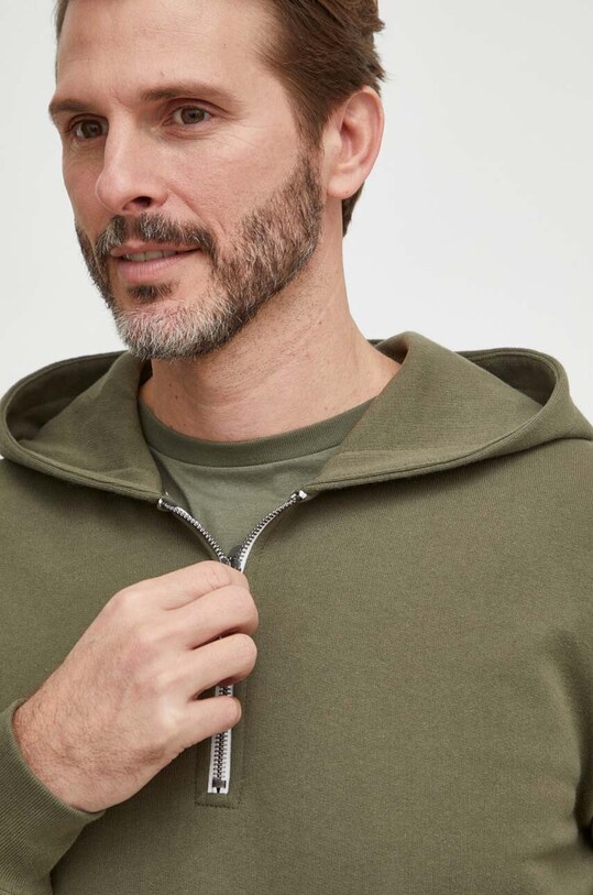 Βαμβακερή μπλούζα Pepe Jeans ROLF πράσινο PM582565