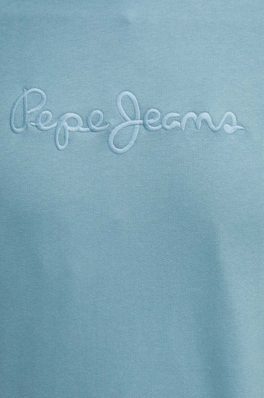 Pepe Jeans bluza bawełniana Joe Crew PM582574 niebieski