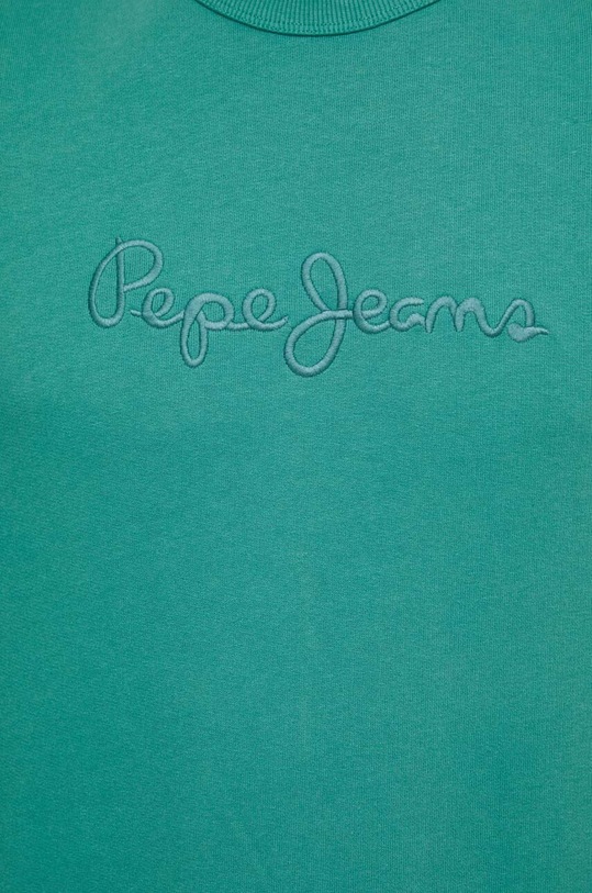 Pepe Jeans bluza bawełniana Joe Crew PM582574 zielony