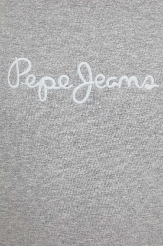 Pepe Jeans bluza bawełniana Joe Crew PM582574 szary