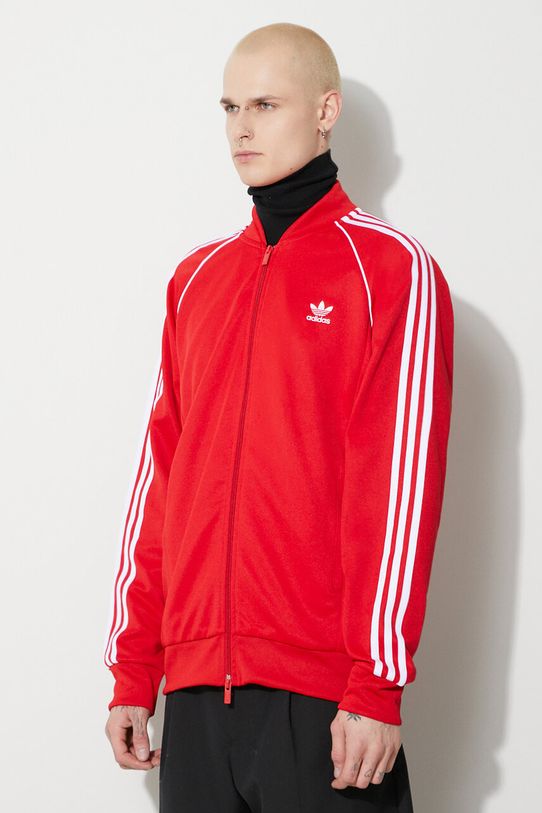 adidas Originals bluza Adicolor Classics czerwony IL2494
