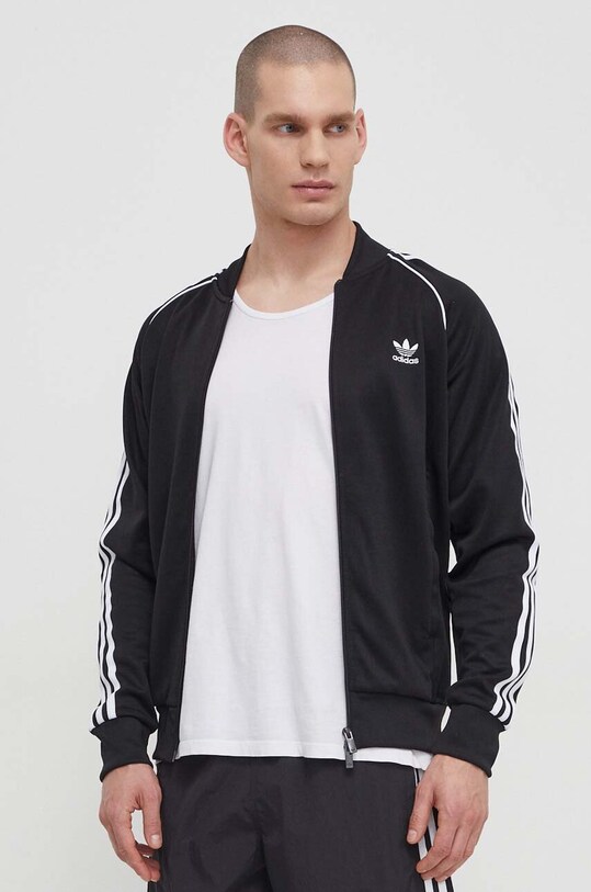 adidas Originals felső aplikációval fekete IM4545