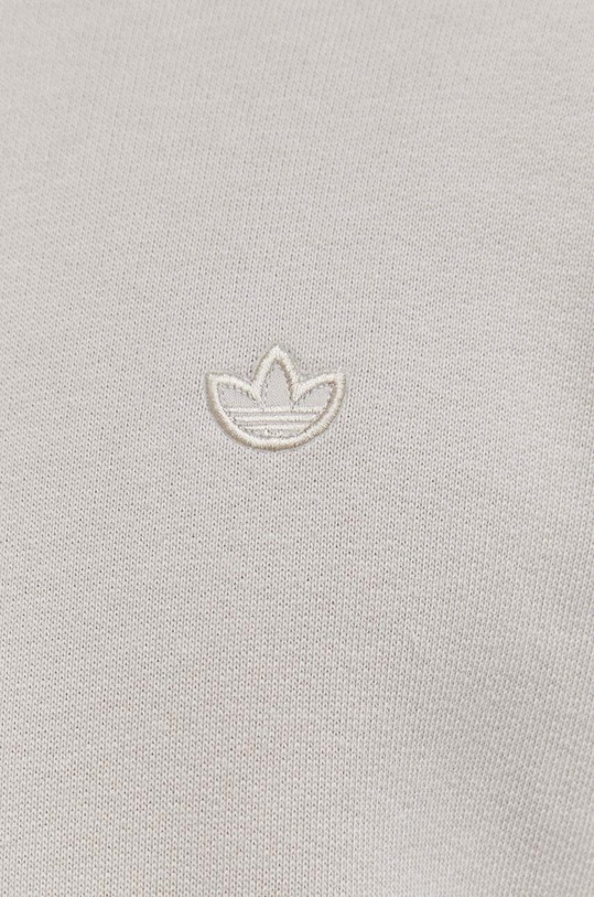 adidas Originals bluza bawełniana Adicolor Contempo French Terry Hoodie IR7865 beżowy