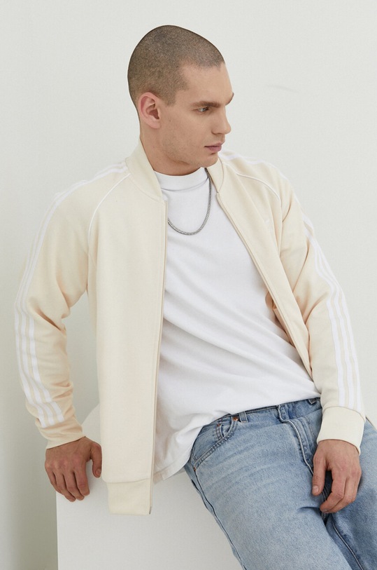 Mikina adidas Originals Adicolor Classics SST béžová IR9864