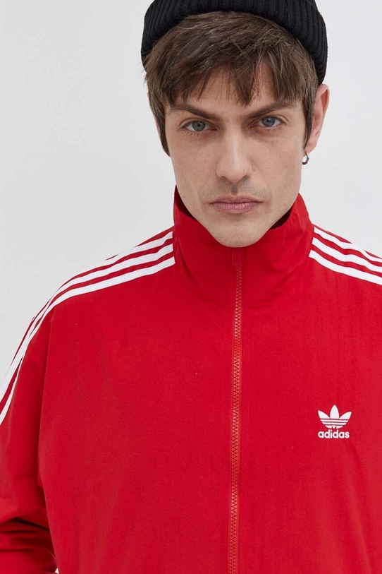 Dukserica adidas Originals Adicolor Woven Firebird Track Top IT2495 crvena