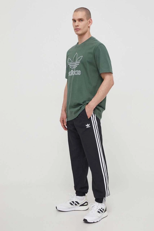 Nohavice adidas Originals Adicolor Woven Firebird Track Top IT2501 čierna SS24