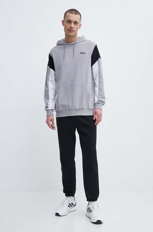 Суичър Fila Truden FAM0622 сив SS24