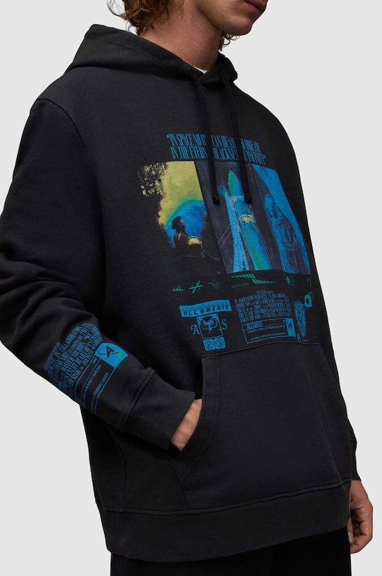 Oblečení Bavlněná mikina AllSaints Radiance MG101Z černá