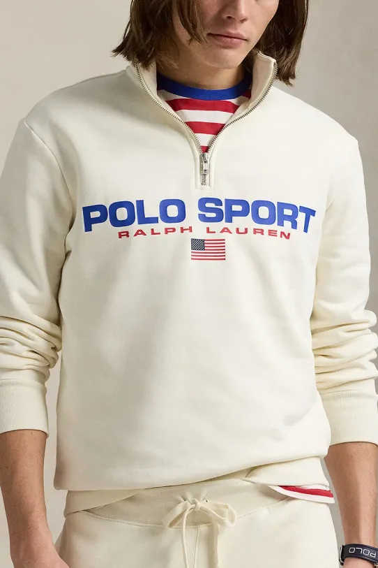 Oblečenie Mikina Polo Ralph Lauren 710835766 béžová