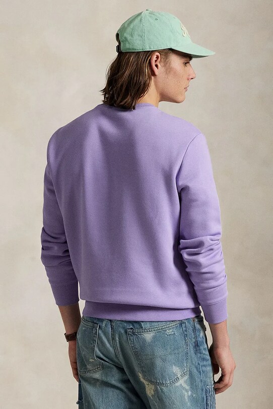 Polo Ralph Lauren felpa 710835770 violetto SS25