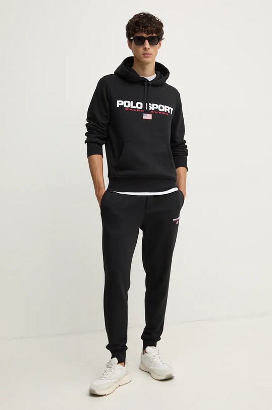 Polo Ralph Lauren bluza 710938447 negru SS25