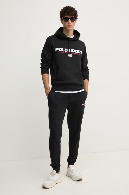 Mikina Polo Ralph Lauren 710938447 černá SS25