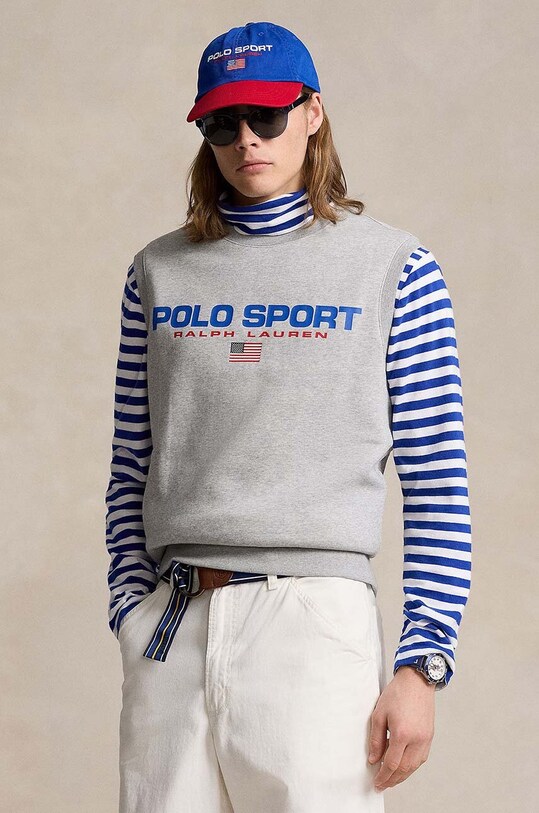 Футболка Polo Ralph Lauren остальные серый 710938450