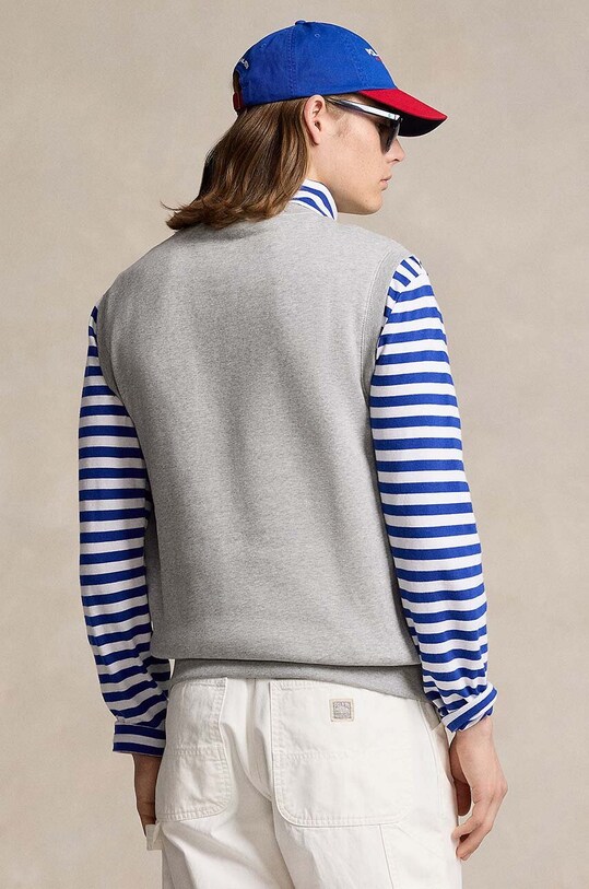 Футболка Polo Ralph Lauren 710938450 серый SS24