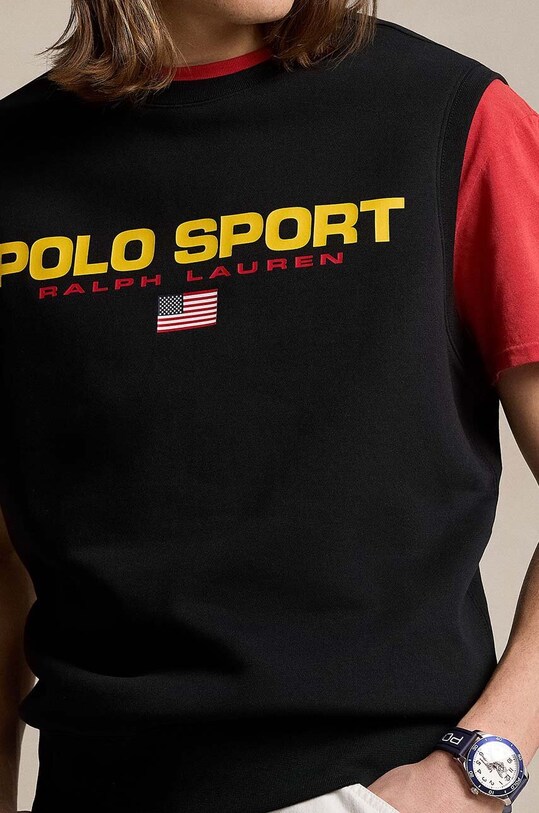Одяг Футболка Polo Ralph Lauren 710938450 чорний