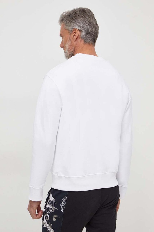 Odzież Versace Jeans Couture bluza bawełniana 76GAIT00 biały