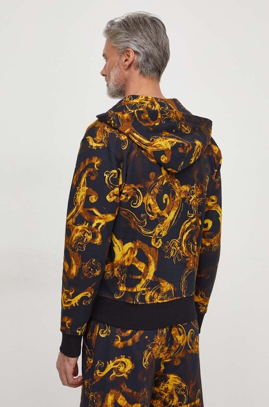 Oblečenie Bavlnená mikina Versace Jeans Couture 76GAI3Z1 čierna