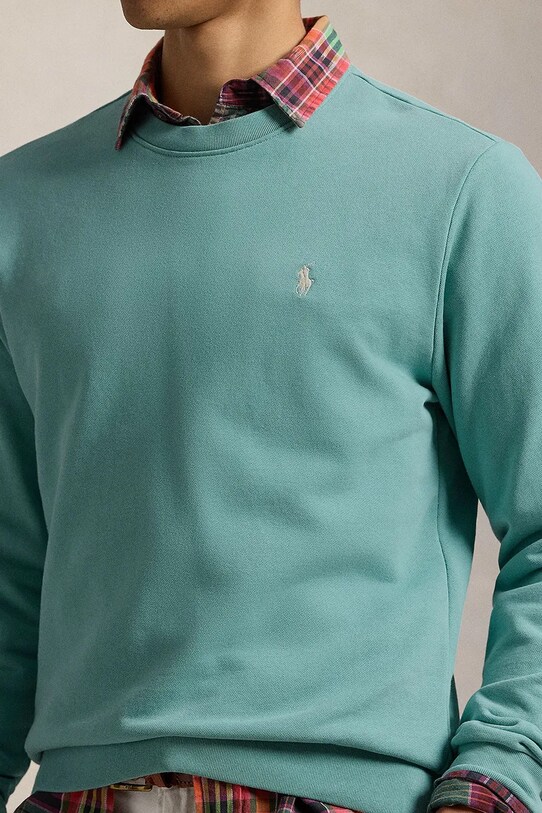 Бавовняна кофта Polo Ralph Lauren зелений 710916689