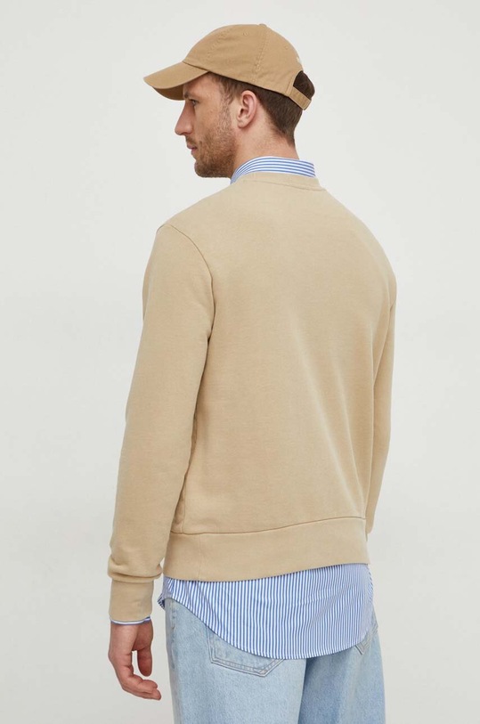 Oblečenie Bavlnená mikina Polo Ralph Lauren 710916689 béžová