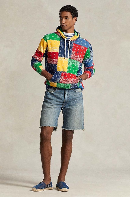 Ρούχα Βαμβακερή μπλούζα Polo Ralph Lauren 710936357 πολύχρωμο
