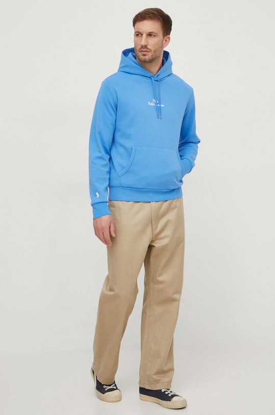 Polo Ralph Lauren bluza 710936586 niebieski SS25