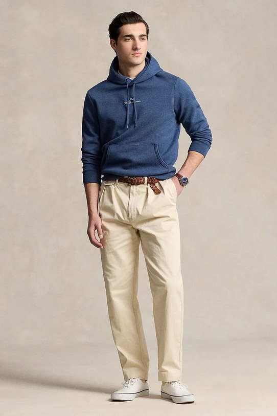 Oblečenie Mikina Polo Ralph Lauren 710936586 tmavomodrá