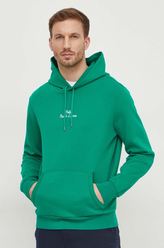 Mikina Polo Ralph Lauren s kapucí zelená 710936586