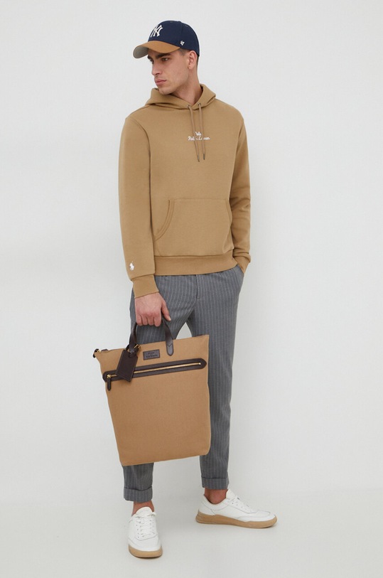 Polo Ralph Lauren bluza 710936586 brązowy SS25