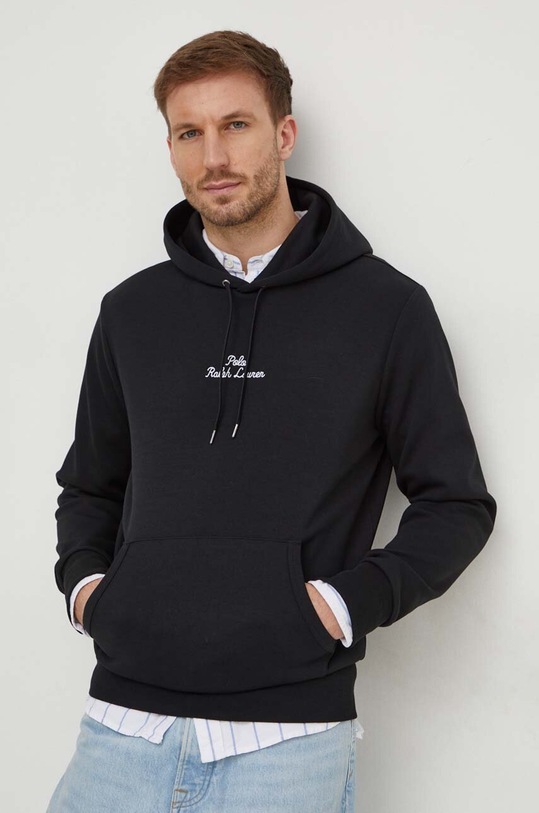 Кофта Polo Ralph Lauren с капюшоном чёрный 710936586