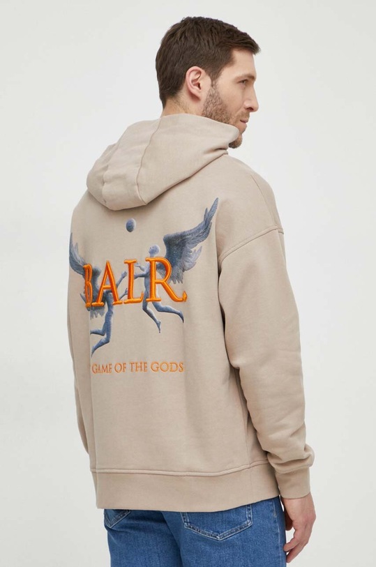 BALR. bluza bawełniana Game of the Gods nadruk beżowy B1261.1121