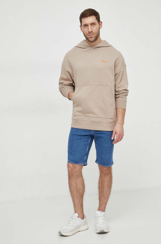 BALR. bluza bawełniana Game of the Gods B1261.1121 beżowy SS24