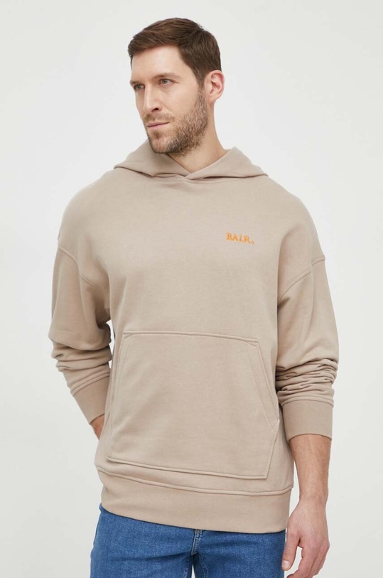 Odzież BALR. bluza bawełniana Game of the Gods B1261.1121 beżowy