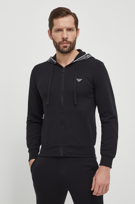 Emporio Armani Underwear bluza lounge pozostałe czarny 111784.4R571