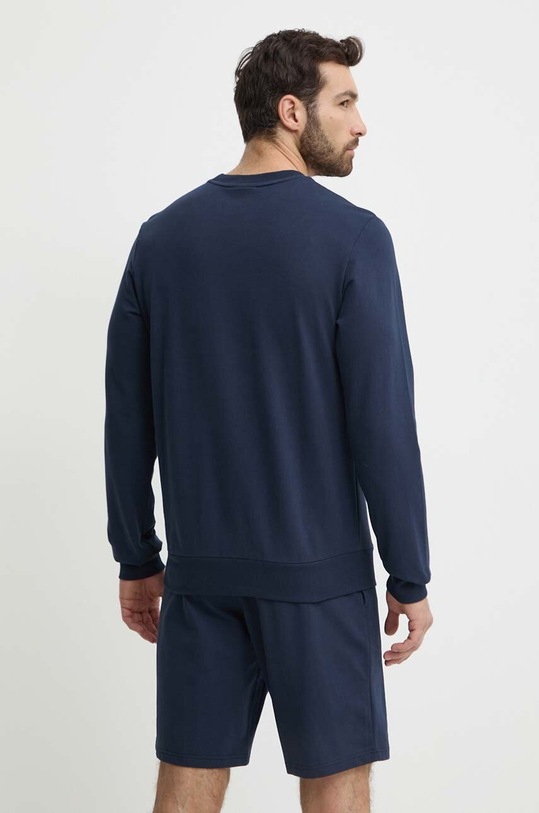 Odzież Emporio Armani Underwear bluza bawełniana lounge 111785.4R566 granatowy
