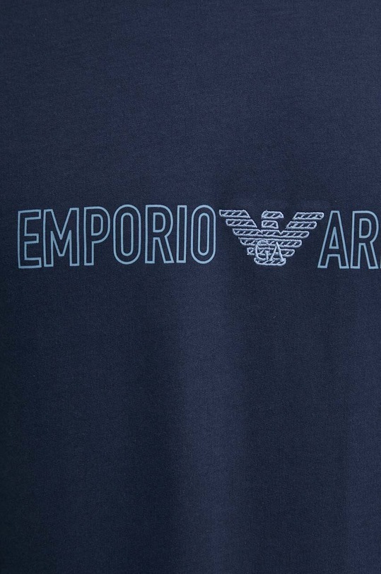 Emporio Armani Underwear bluza bawełniana lounge 111785.4R566 granatowy