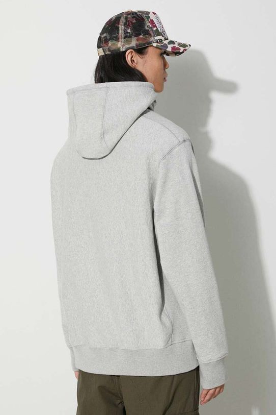 Îmbrăcăminte Billionaire Boys Club hanorac de bumbac Heart and Mind Popover B23433 gri