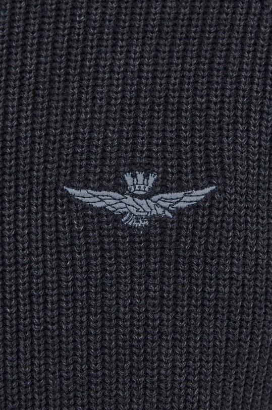 Aeronautica Militare kardigan bawełniany MA1492L528 szary