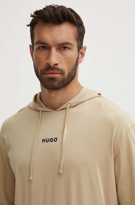 HUGO bluza lounge beżowy 50518693