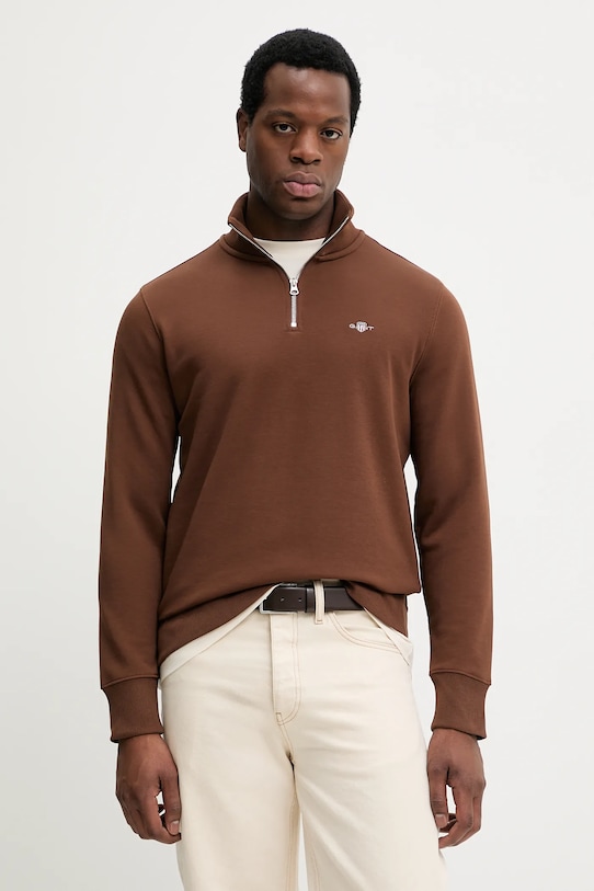 Gant bluza pozostałe brązowy 2008005.