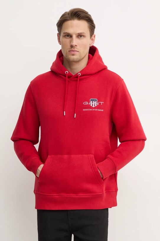 Gant bluza pozostałe czerwony 2047084.