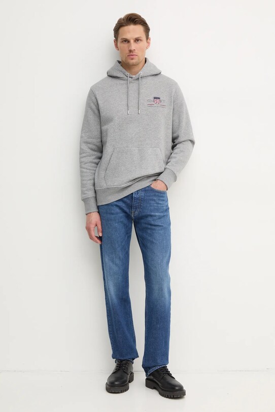 Gant bluza 2047084. gri AW24