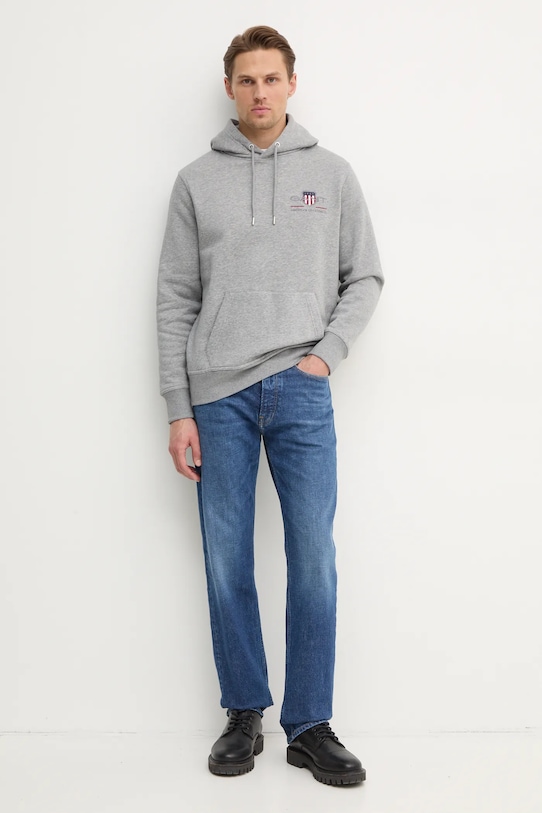 Gant bluza 2047084. szary AW24