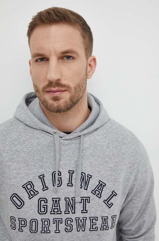 Gant bluza print gri 2007081