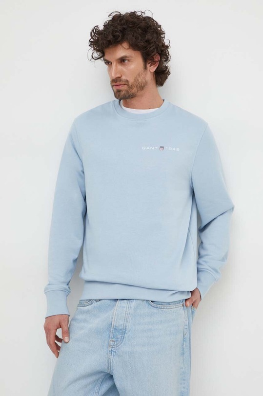 Gant bluza pozostałe niebieski 2003243