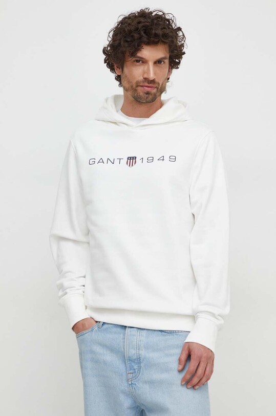 Gant bluza 2003244 alb SS24
