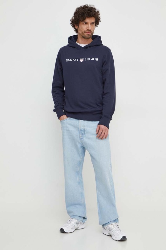 Gant bluza 2003244 bleumarin SS24