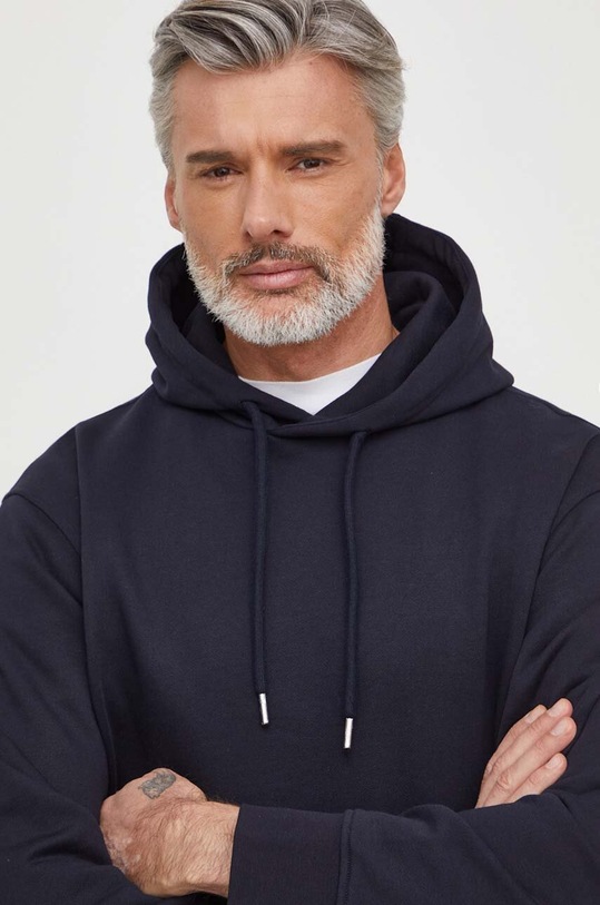 Armani Exchange bluza bawełniana granatowy 3DZMLE.ZJ4XZ