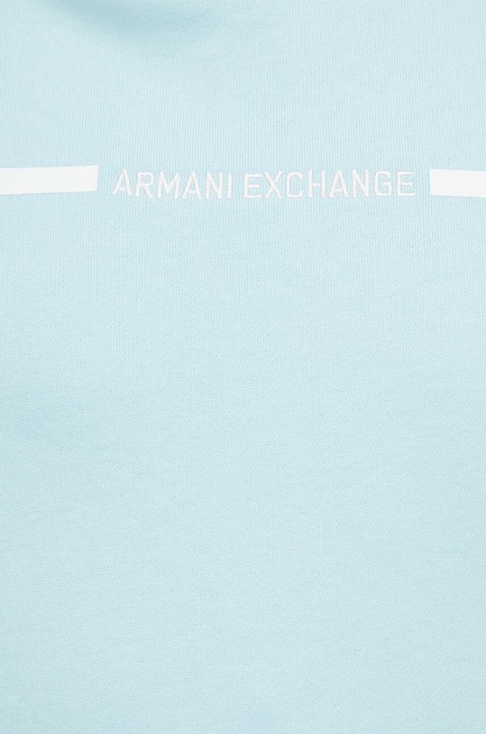 Armani Exchange bluza bawełniana 3DZMLF.ZJ4XZ niebieski