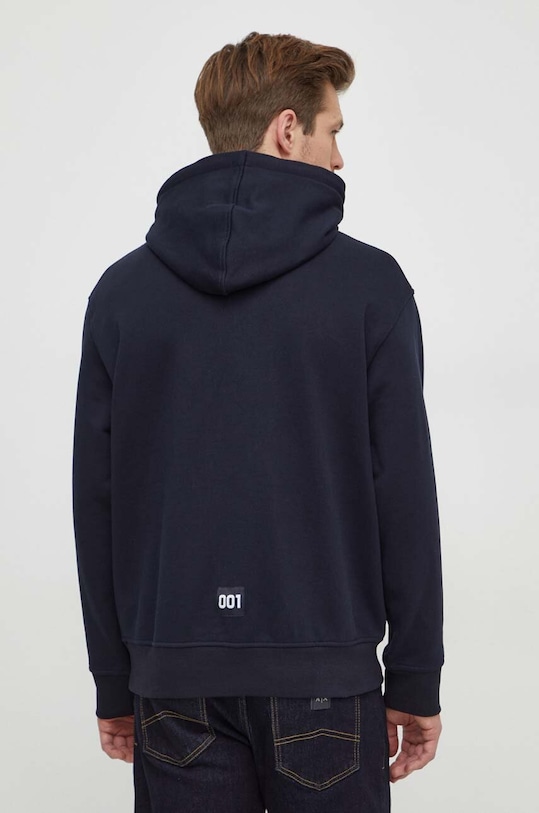 Armani Exchange bluza bawełniana 3DZMLL.ZJ4XZ granatowy SS24