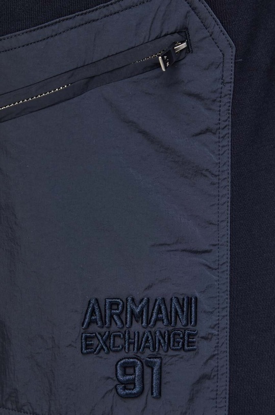 Armani Exchange bluza bawełniana granatowy 3DZMLL.ZJ4XZ